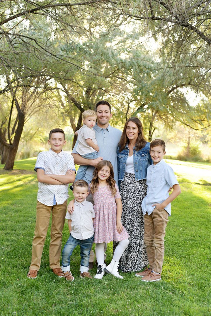 Dr Tony Skanchy and family